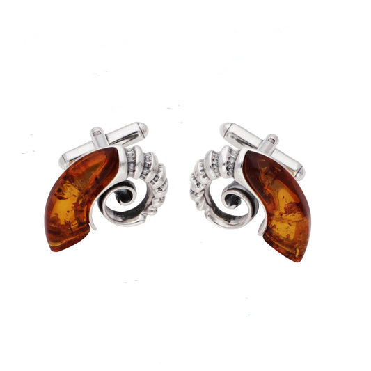 Ammonite Cufflinks